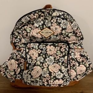 Billabong Floral Backpack